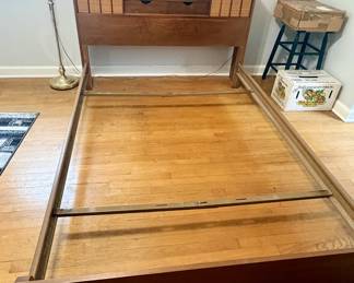 Mainline by Hooker Mid Century Walnut Full Size Bed