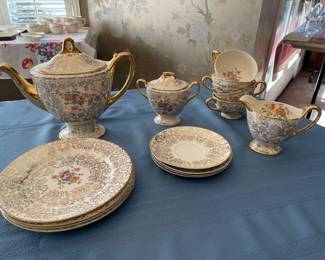 China Georgian partial set