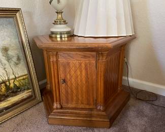 Side table, hexagon