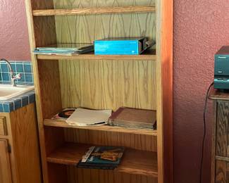 Oak bookcase
