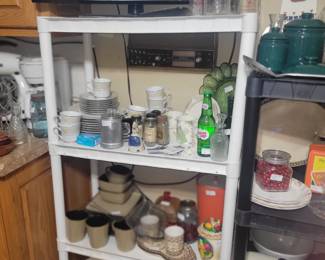 Old tupperware, green egg dish, china