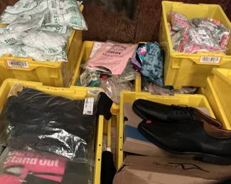 More clothes and shoes 