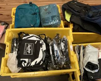 Sports bags and backpacks 
