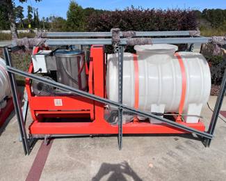 Industrial hot water pressure washer 