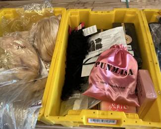 Human hair wigs (all lengths and colors)