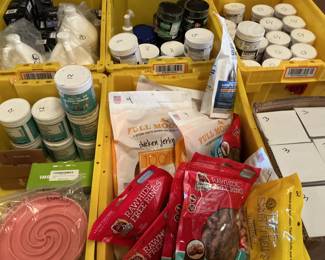 Pet treats, supplements and accessories 