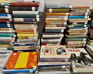 TEXAS HISTORY ANTIQUE AND VINTAGE BOOKS.