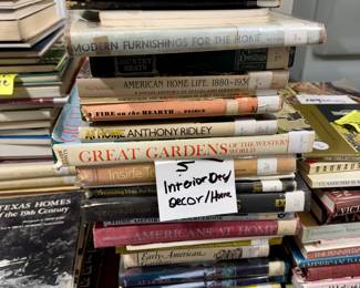 INTERIOR DESIGN ANTIQUE AND VINTAGE BOOKS. HOME DECOR, GARDENS, FURNISHINGS.