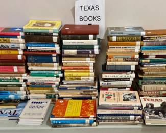 TEXAS HISTORY ANTIQUE AND VINTAGE BOOKS.