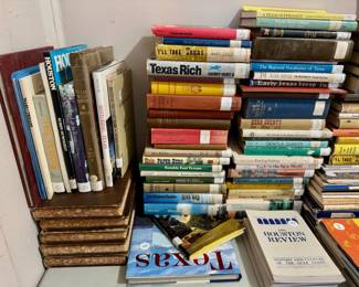 TEXAS HISTORY ANTIQUE AND VINTAGE BOOKS.