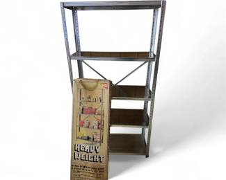 Two 5 Foot Shelving Units one In Box Still