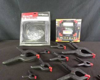 Tie Downs, Clamps, And Lighting