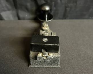 Vintage Flameproof Telegraph Key 