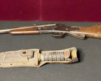 The Hamilton Rifle No. 27 22 Cal Vintage Military Survival Knife