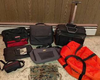 Various Travel and Tool Cases Bags
