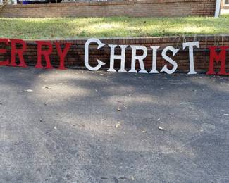  Merry Christmas Hanging Sign