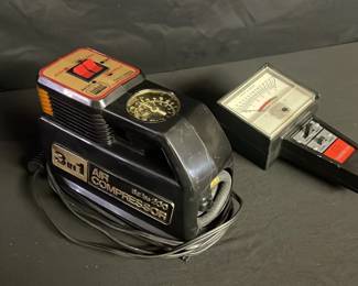 Portable Air Compressor Tachometer