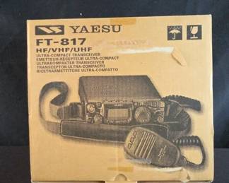 Yaesu FT817. HF VHF UHF