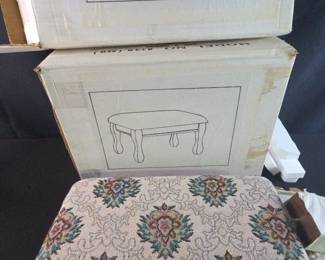 3 New Foot Stools The Commodore Collection By Rosalco