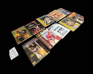 Vintage 1970s1980 Sports Magazines Lot