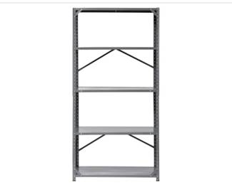 Two Sandusky Metal Shelving Units In Boxes Stock Photo Used