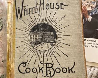 C. 1910 White House cook book