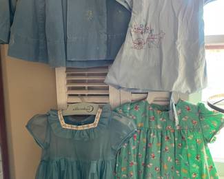 Vintage children's clothes 