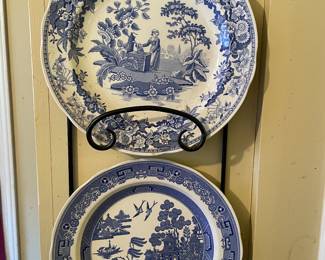 Spode Blue Room plates