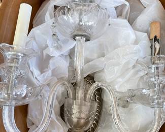 Crystal sconce