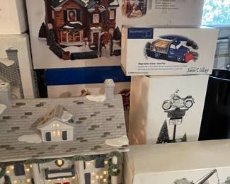 Dickens villages Harley Davidson