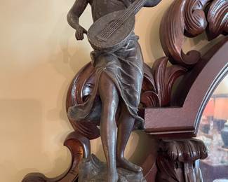 Spelter statue