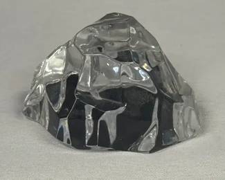Val Saint Lambert Crystal Paperweight 