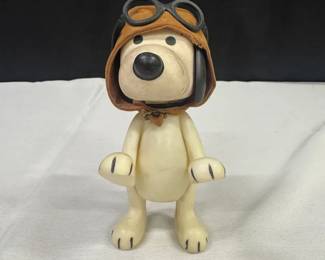 Vintage 1968 Limited Peanuts Red Baron Flying Ace Snoopy Doll