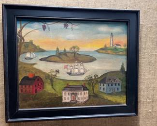 Contemporary Primitive Painting