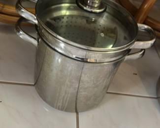 Vintage Stainless Steel Cookware Set (priced individually)