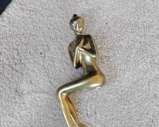 Brass Nude Figurine