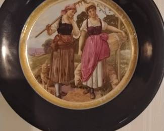 Decorative Plate with Pastoral Scene