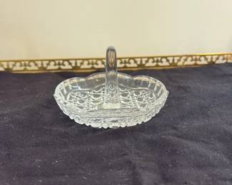 Antique Crystal Ring Tree Holder