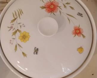 CorningWare "Wildflower" Casserole Dish with Lid