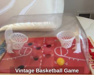 Vintage Basketball Game