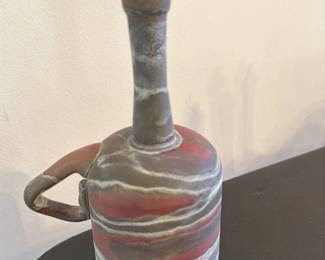 Antique Copper Watering Can with Marbled Finish