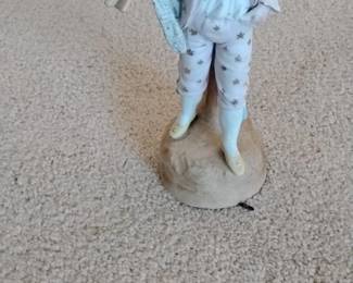 Porcelain Figurine of a Pierrot