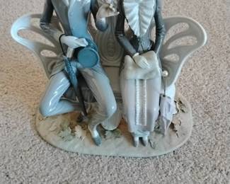 Lladro "The Promenade" Porcelain Figurine