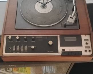 Webcor RC 25 Cassette Music System Record Player