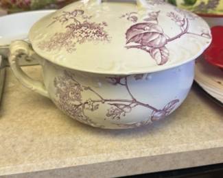 Vintage Pitcher with Lid