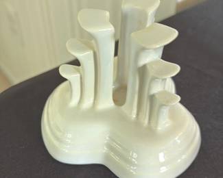 Art Deco Ceramic Figural Toothbrush Holder