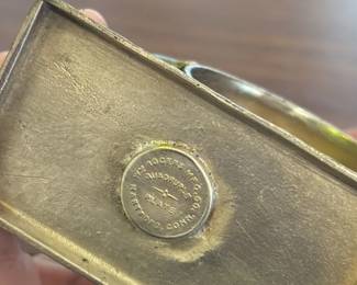 Quadruple Plate Napkin Ring Holder with Figures