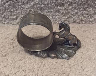 Vintage Horse Napkin Ring
