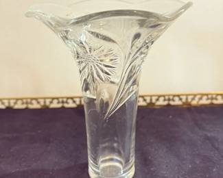 Cut Glass Vase