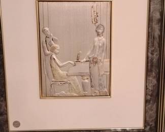 Salvador Dali "The Persistence of Memory" Relief Sculpture